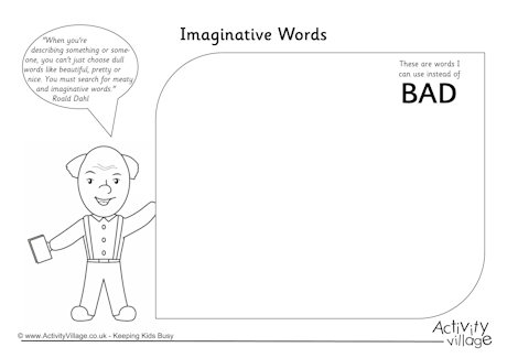 Imaginative words - bad