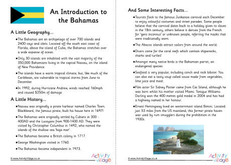 Introduction to Bahamas