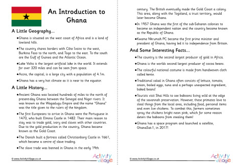 Introduction to Ghana