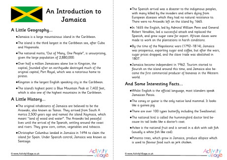 Introduction To Jamaica