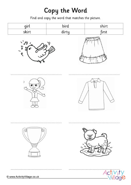 Ir Digraph Copy The Word