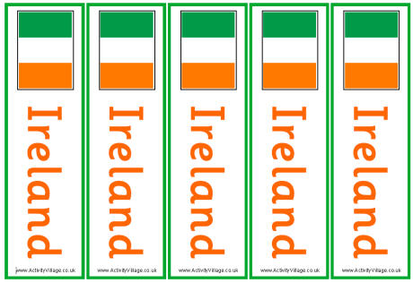 Ireland bookmarks