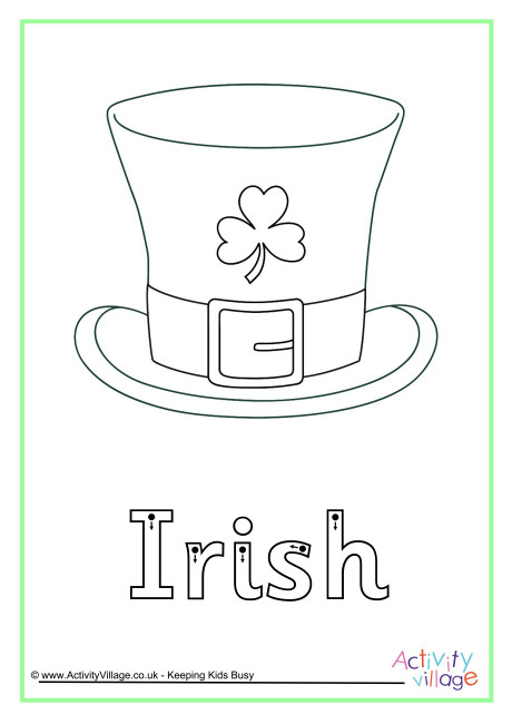 Irish Finger Tracing
