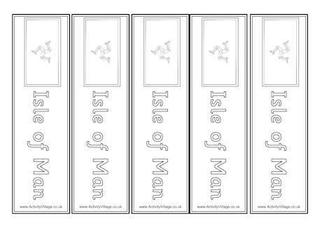 Isle of Man bookmarks
