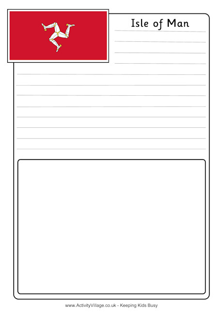 Isle of Man notebooking page