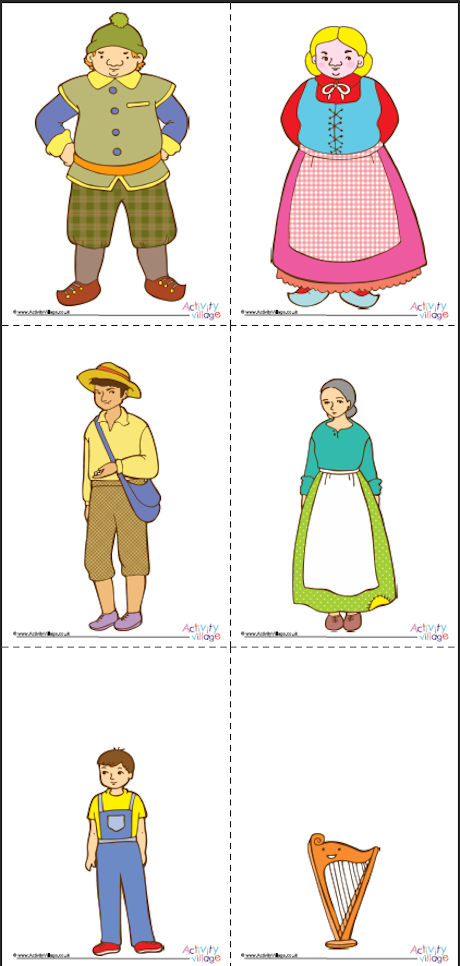 Jack and the Beanstalk characters