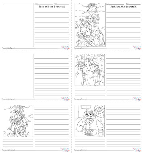Jack and the Beanstalk story paper