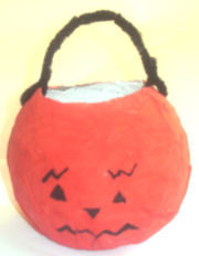 Jack O Lantern Pot craft for Halloween