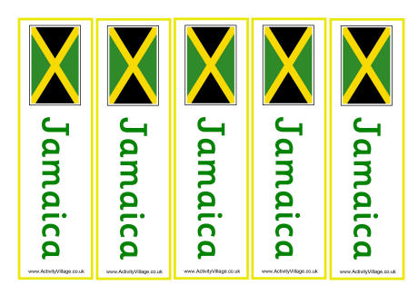 Jamaica bookmarks