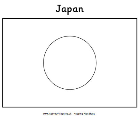 japan colouring pages