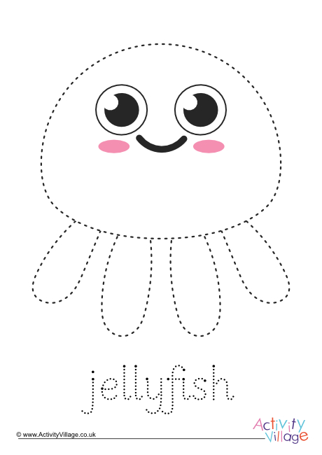 Jellyfish tracing page 2