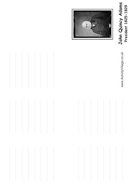 John Quincy Adams booklet John Quincy Adams booklet