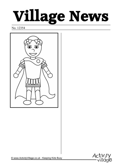 Julius Caesar Newspaper Writing Prompt