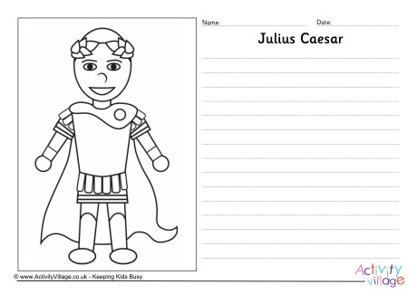 Julius Caesar Story Paper