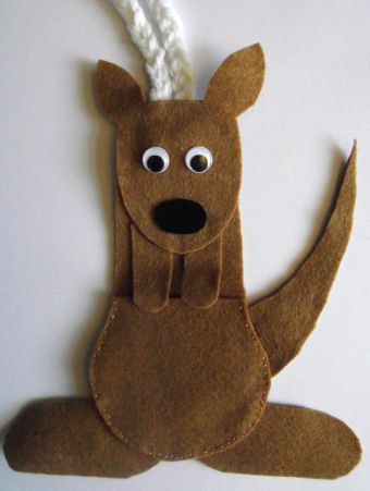 Kangaroo Bag Craft For Kids