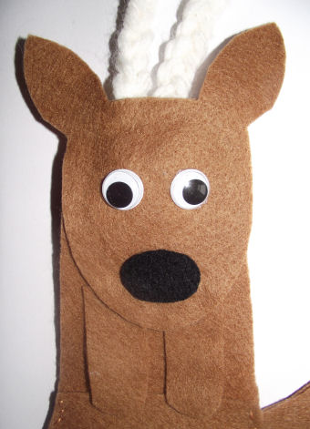 Kangaroo Bag Craft For Kids