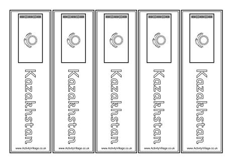 Kazakhstan bookmarks