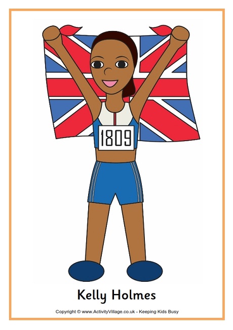 Kelly Holmes poster