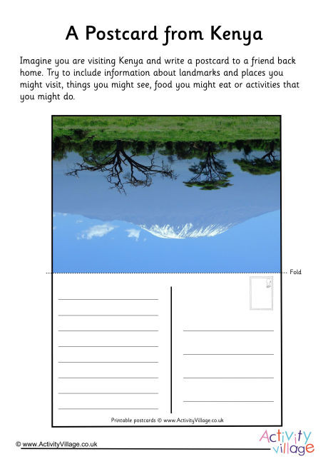 Kenya Postcard 1