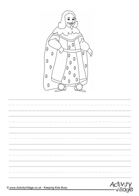 King Charles I Story Paper