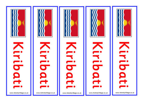 Kiribati bookmarks