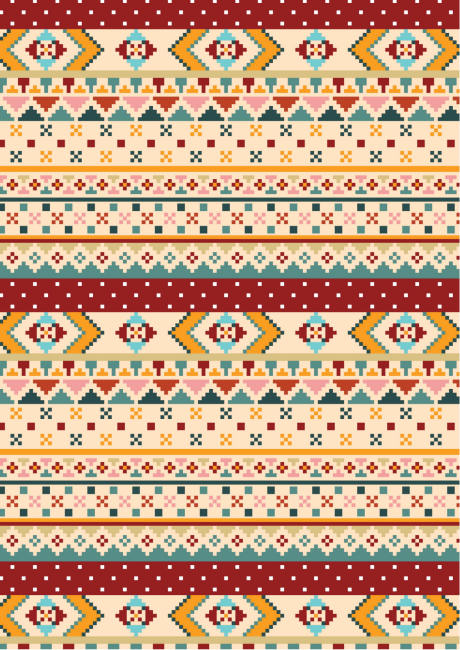 Knitted design scrapbook paper