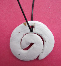 Koru necklace craft