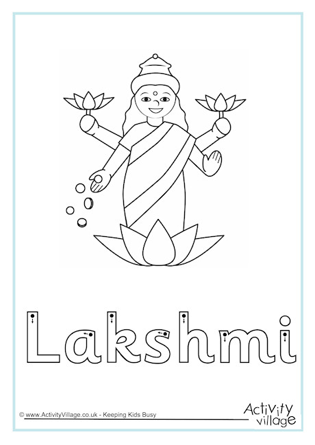 Lakshmi Finger Tracing