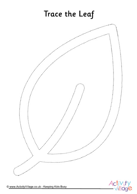 Leaf tracing page 3