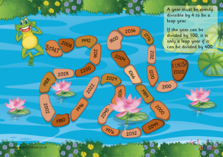 Leap Year board game Leap Year board game