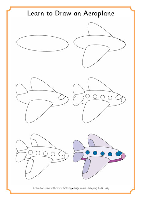 Learn to Draw an Aeroplane