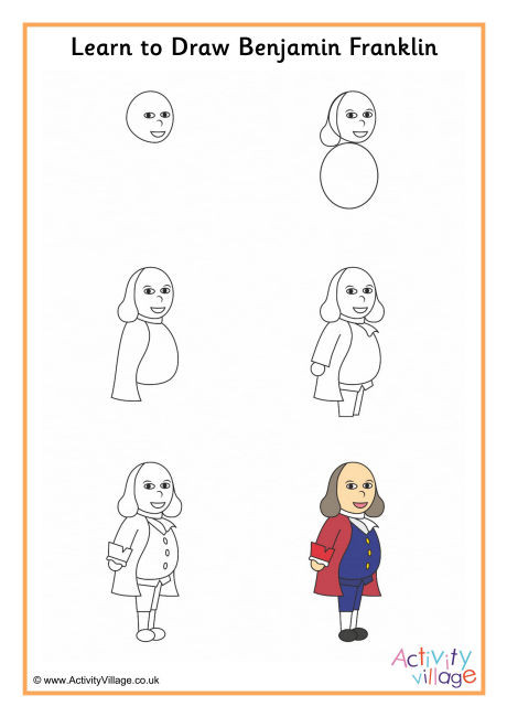 Learn To Draw Benjamin Franklin