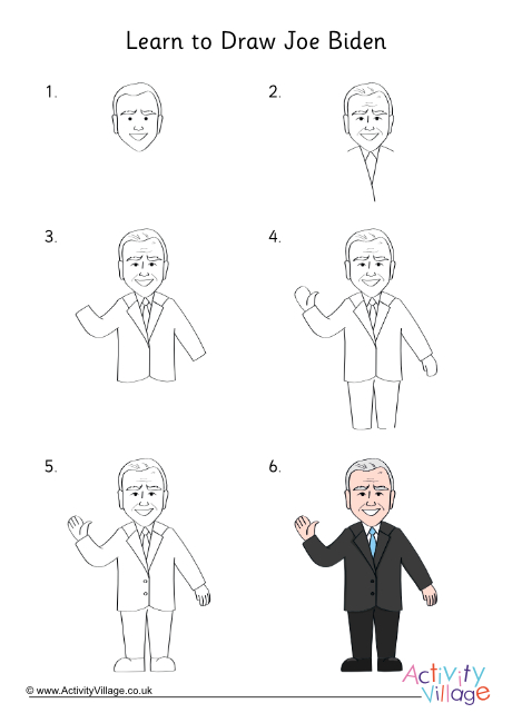 Learn to Draw Joe Biden