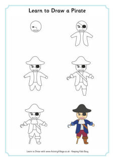 Learn to Draw Pirates