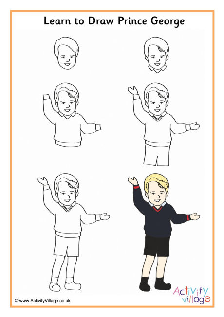 Learn to draw Prince George