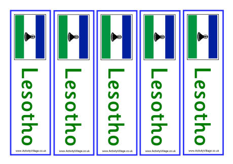 Lesotho bookmarks