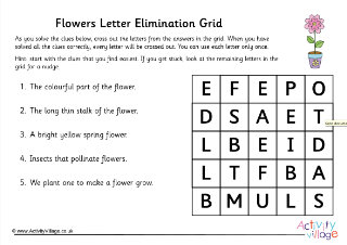 Letter Elimination Puzzles