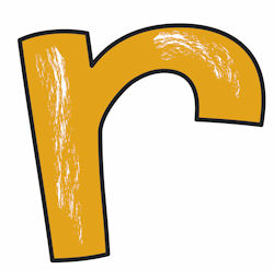 the letter r small letter r