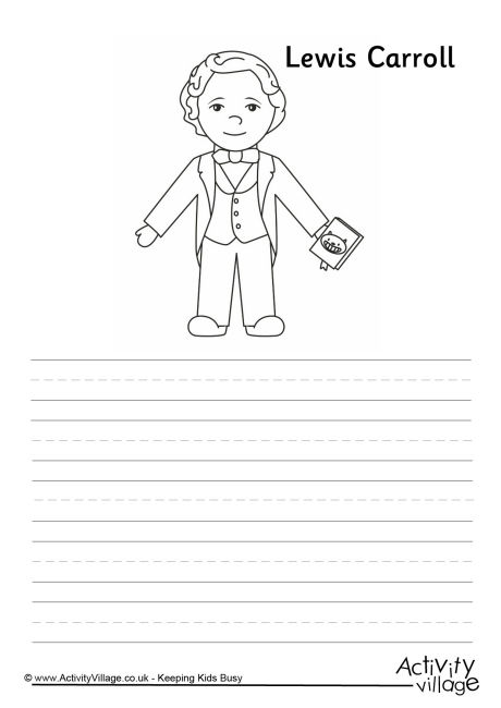 Lewis Carroll story paper