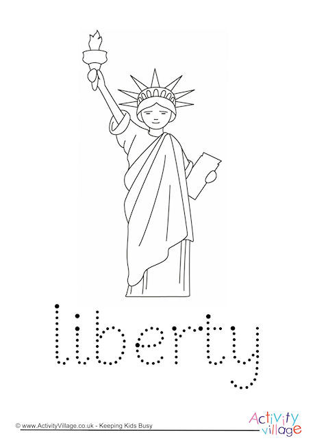 Liberty Word Tracing