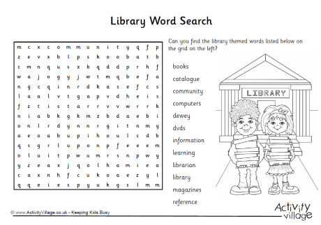 Library word search