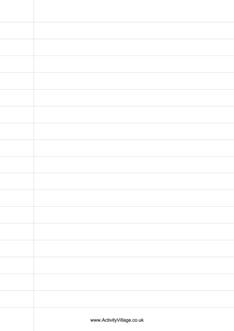 lined paper with margin