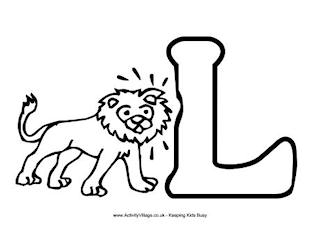 Lion Colouring Pages