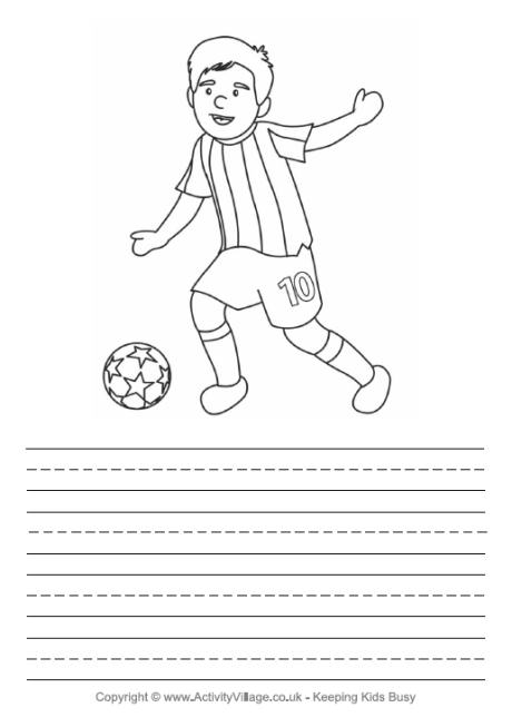 Lionel Messi story paper