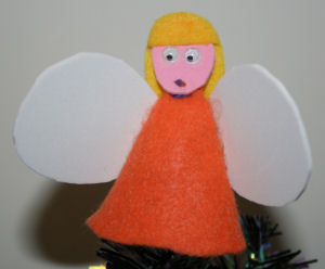 Little Angel Tree Topper Craft