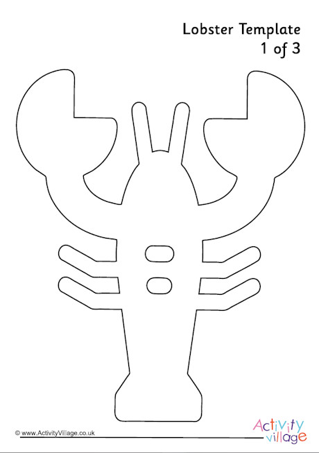 Lobster template