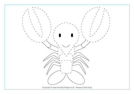Lobster Tracing Page