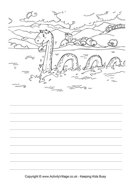 Loch Ness monster story paper