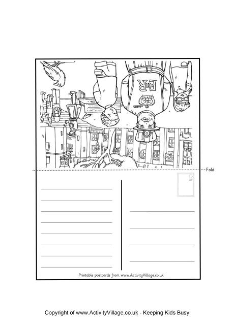 London Beefeaters postcard London Beefeaters postcard