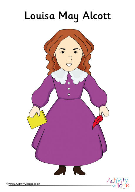 Louisa May Alcott Poster